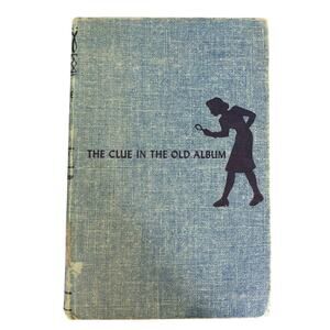 VTG 1947 Nancy Drew #24 The Clue in the Old Album Book, HC